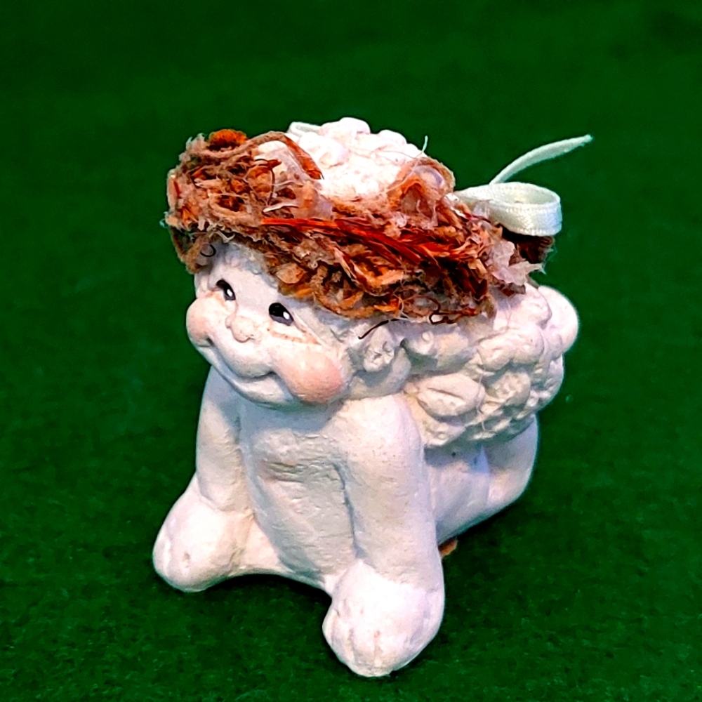 DREAMSICLE  CHERUB FIGURINE